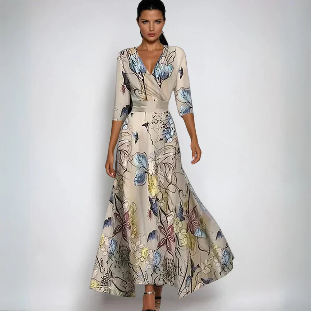 Sofie | Stylish Floral Wrap Dress