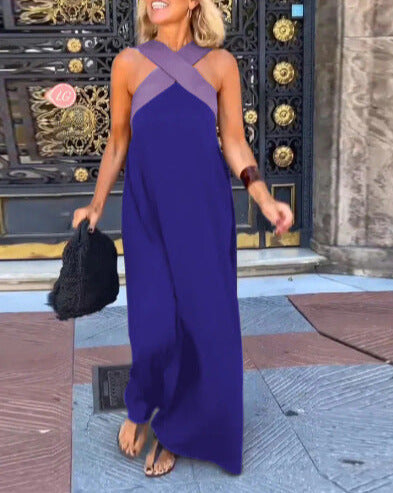 Delphine | Dress with Crossed Cut