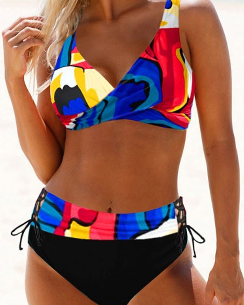 Emma | Colorful Bikini Swimsuit