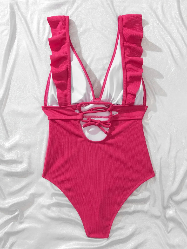 Joyce | Elegant Ruffle Swimsuit