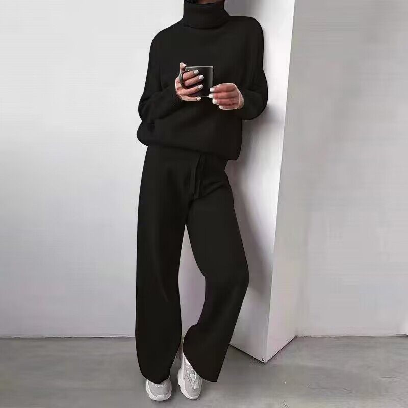 LUXARA™ - Elegant Turtleneck Set