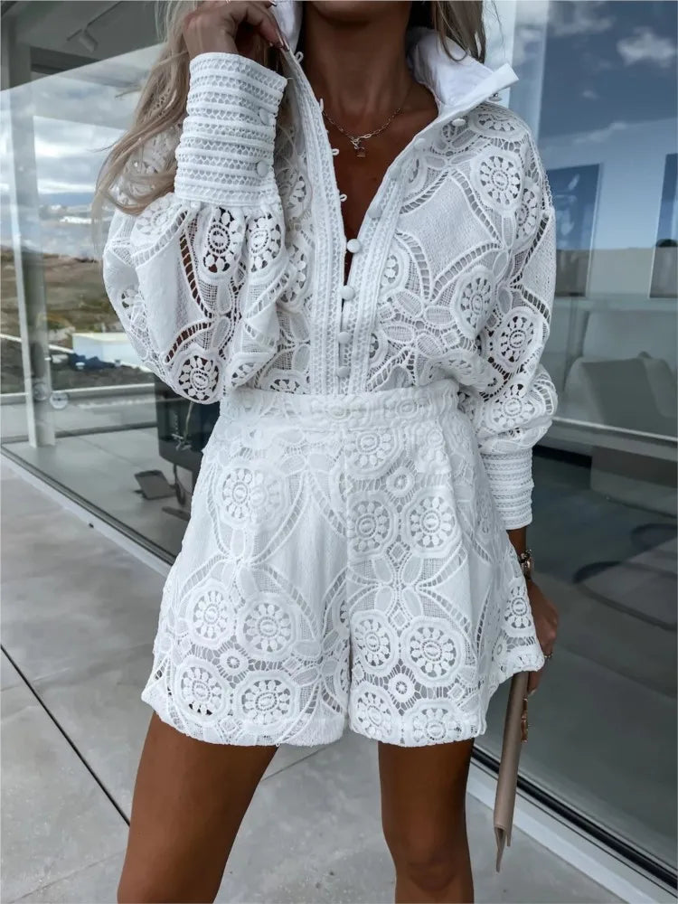 LESLEY | ELEGANT LACE SET