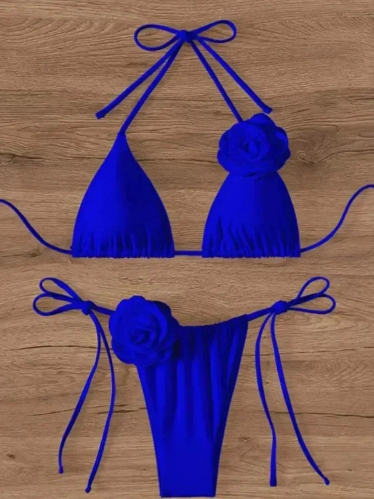 Tanija | Floral Bikini Set
