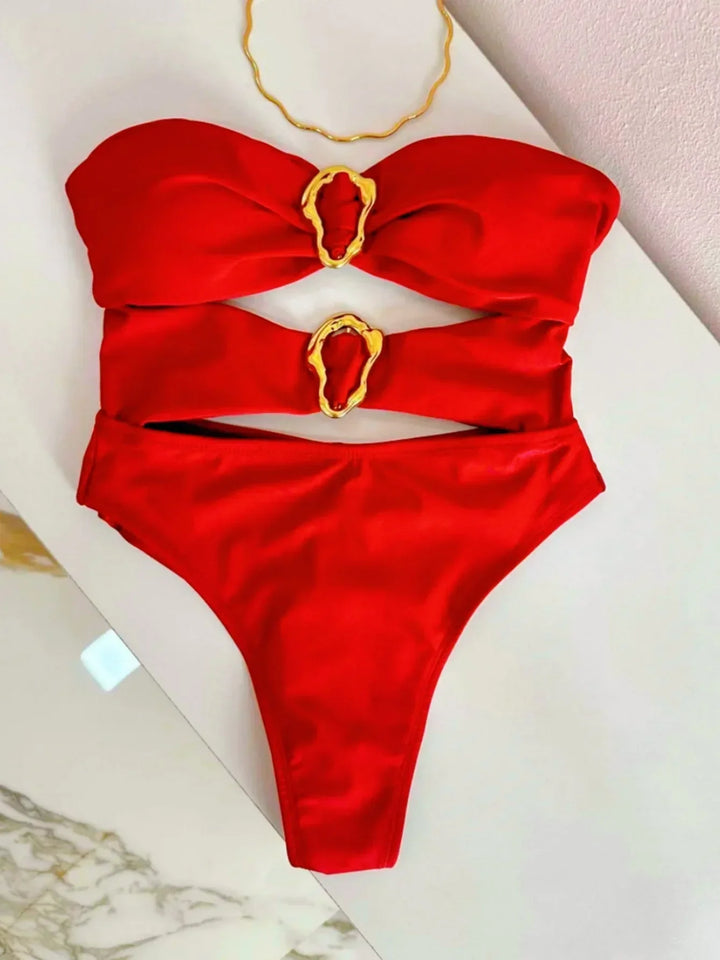 Mae | Swimsuit with Metal Rings