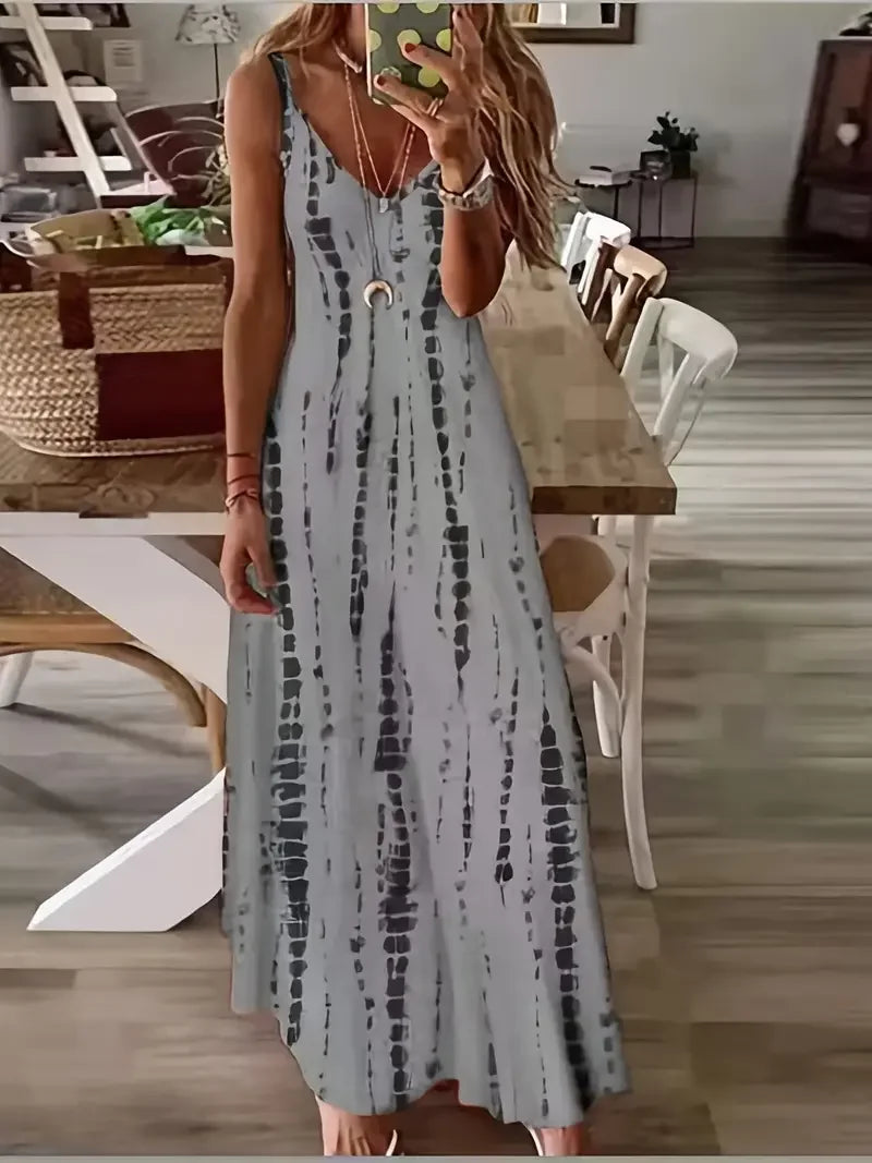Kris | Casual Spaghetti Maxi Dress