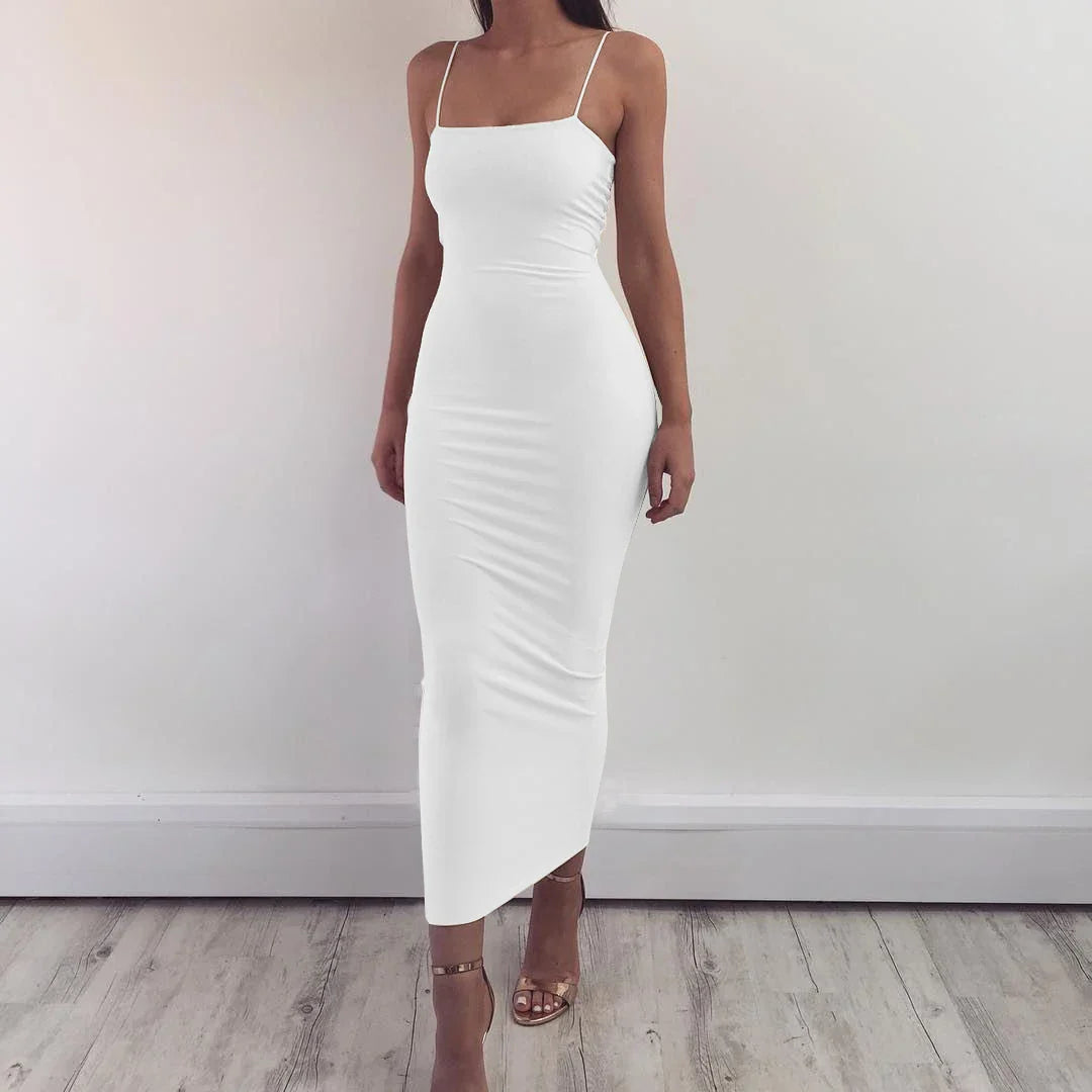 Jasmine | Glamorous Spaghetti Strap Dress
