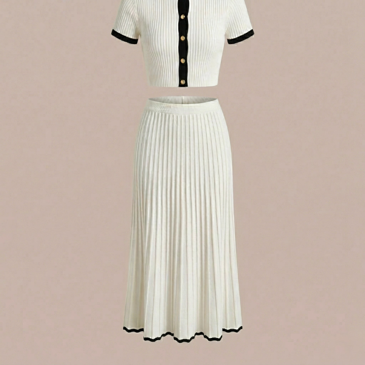 Rosalia – Elegant Summer 2-Piece Skirt Set