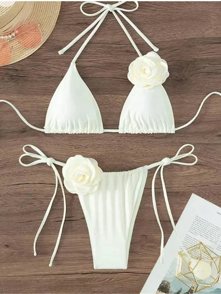 Tanija | Floral Bikini Set