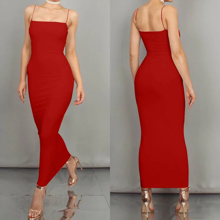 Jasmine | Glamorous Spaghetti Strap Dress