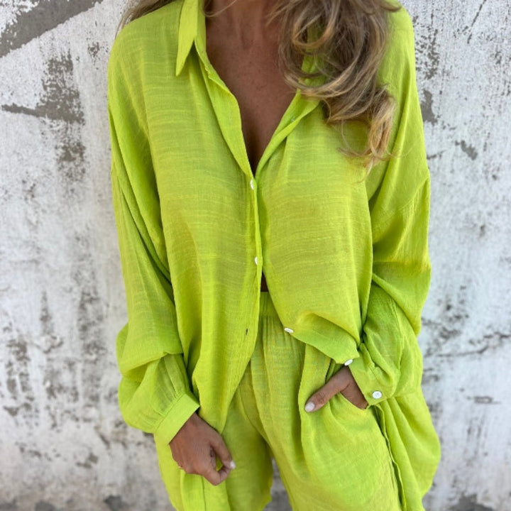 CARMEN | RELAXED POLO SET