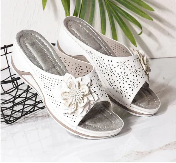 Gavrielle | Soft Leather Sandals with Arch Support