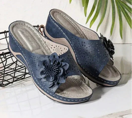 Gavrielle | Soft Leather Sandals with Arch Support