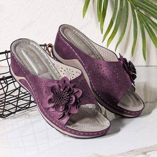 Gavrielle | Soft Leather Sandals with Arch Support